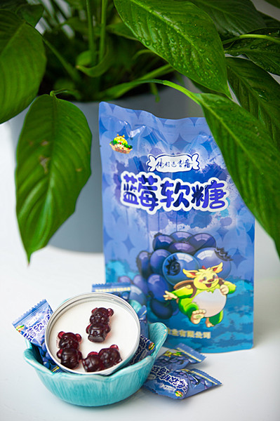 藍莓糖果產品展示二